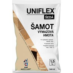 Šamotová výmazová hmota UNIFLEX 1,5kg