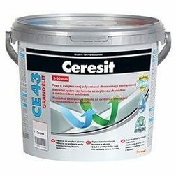 Škárovacia vodotesná flexibilná hmota CERESIT CE43 Grand’Elit 5kg (farebné varianty)
