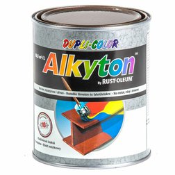 Alkyton kladivkový 0,75l, antikorózna farba na kov 2v1