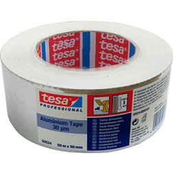 Páska lepiaca hliníková TESA 50524, 50mmx50m, hr. 0,030mm