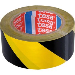 TESA Páska lepiaca výstražná 60760, 50mmx33m, nosič PVC, žlto-čierna