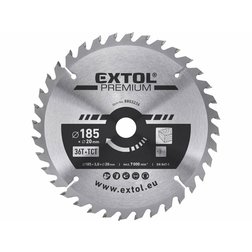 EXTOL Premium Kotúč pílový 185x3,2x20mm, 36 SK plátkov