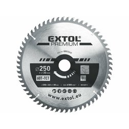 EXTOL Premium Kotúč pílový 250x3,2x30mm, 60 SK plátkov
