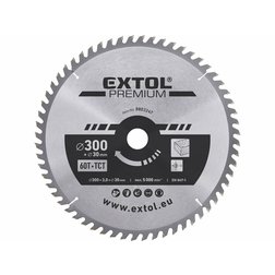 EXTOL Premium Kotúč pílový 300x3,2x30mm, 60 SK plátkov