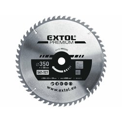 EXTOL Premium Kotúč pílový 350x3,5x30mm, 54 SK plátkov