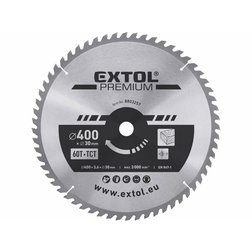 EXTOL Premium Kotúč pílový 400x3,8x30mm, 60 SK plátkov