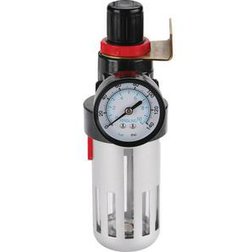 Regulátor tlaku so vzduchovým filtrom a manometrom, max. pracovný tlak 8bar (0,8MPa), 1/4"