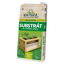 AGRO Natura Substrát na vyvýšené záhony 50l