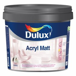 Dulux Acryl Matt, biela oteruvzdorná farba 5l