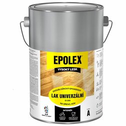 EPOLEX Dvojzložkový epoxidový lak na drevo S1300 bez tužidla, lesklý, 2,5kg