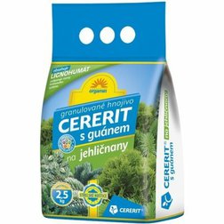 FORESTINA Orgamin Cererit hnojivo s guánom na Ihličnany a okrasné kríky 2,5kg