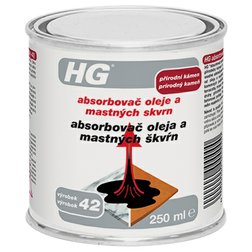 HG Absorbovač olejových škvŕn z dlažby 250ml