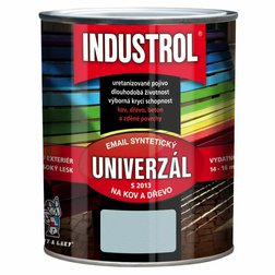 INDUSTROL UNIVERZÁL 0,75l, Syntetická vrchná univerzálna farba