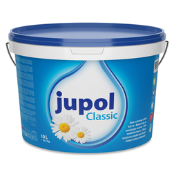 JUB JUPOL Classic 10l, biela interiérova farba na steny