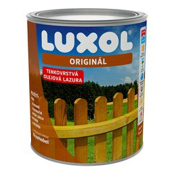 Luxol Originál, tenkovrstvá olejová lazúra na drevo 0,75l