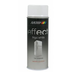 Sprej na smalt a bielu techniku 400ml MOTIP DECO Effect Frigo White