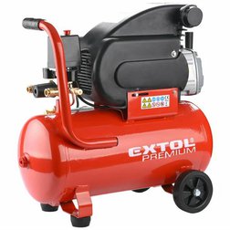 EXTOL Premium Kompresor olejový, 1500W, prac. tlak 8bar., nádoba 24l