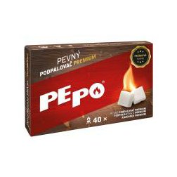 PEPO Podpaľovač pevný Premium 40ks