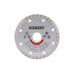 Diamantový kotúč turbo, 125mmx22,2mm