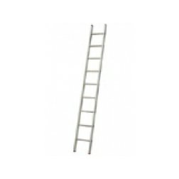 Hliníkový rebrík jednoduchý Sibilo, Premium 1x9, dĺžka 2,70m, hmotnosť 4,5kg