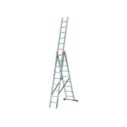 Hliníkový univerzálny rebrík Tribilo Premium 3x10, min/max.dĺžka 3,00m/6,90m,hmotnosť 18kg