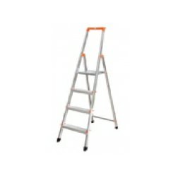 Hliníkový rebrík podlážkový Solidy, Clasic 4-st., výška 0,65m, dĺžka 1,35m, hmotnosť 2,9kg