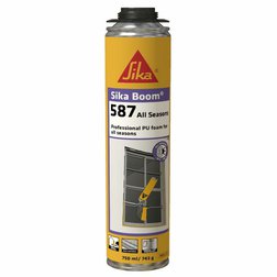 Sika Boom-587 All Seasons 750ml, celosezónna pištoľová PU pena