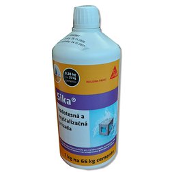 SikaControl-210 WT Liquid, vodotesná a krystalizačná prísada do betónu a malty 1l