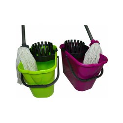 WET mop set 12L oválny so strapcovým bavlneným mopom