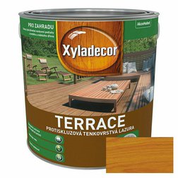 Xyladecor TERRACE Borovica 2,5l, tenkovrstvá lazúra na podlahy exteriér