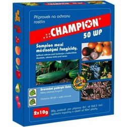 AgroBio Champion 50WG 2x10g, postrek proti plesni, hubovým a bakteriálnym chorobám rastlín