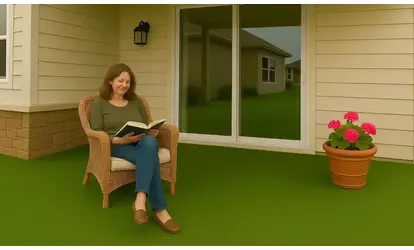 Ako prilepiť umelý trávnik