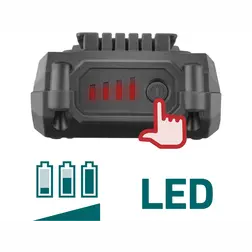 Aku priamočiara píla EXTOL INDUSTRIAL Share20V, 1x 2 Ah, bezuhlíkový motor - obrázok 7