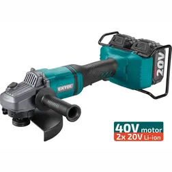 Aku uhlová brúska EXTOL INDUSTRIAL Share20V 40 V 2x 4 Ah 150/180 mm - obrázok 1