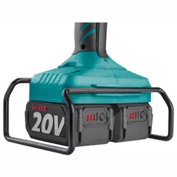 Aku uhlová brúska EXTOL INDUSTRIAL Share20V 40 V 2x 4 Ah 150/180 mm - obrázok 6