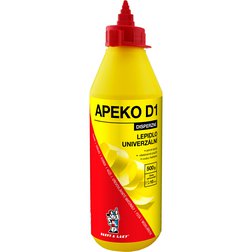 APEKO D1 Univerzálne disperzné lepidlo s aplikátorom 500g