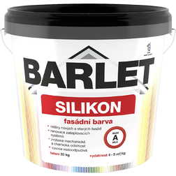 Barlet Silikon, fasádna silikónová farba biela, 10kg