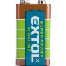 EXTOL Energy Batéria alkalická, 9V, typ 6LR61