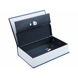 Bezpečnostná schránka - kniha 245x155x55mm, 2 kľúče, farebný mix dekorov
