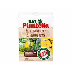 Bio Plantella Žlté lepové dosky na hmyz, sada 5ks