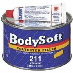 BODY Tmel SOFT žltý 211 380g, polyesterový tmel na kov