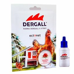 DERGALL Postrek proti parazitom 15ml, pre chovy hydiny DERGALL Postrek proti parazitom 15ml, pre chovy hydiny