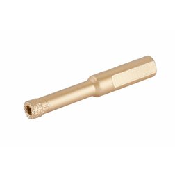 Diamantová vŕtacia korunka pre vŕtačku so stopkou, priemer 8mm