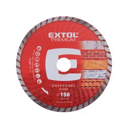 Kotúč rezný diamantový Turbo, 150mmx22,2mm, suché a mokré rezanie