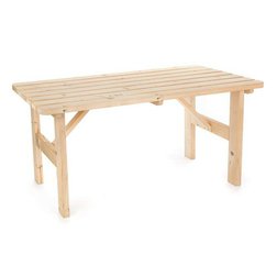 HAPPY GREEN ROŽMBERK Drevený stôl 150x75x68cm, masívne drevo