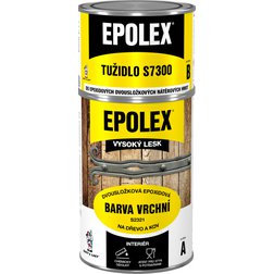 EPOLEX Dvojzložkový epoxidový lak na drevo S1300 s tužidlom, lesklý, 0,84kg