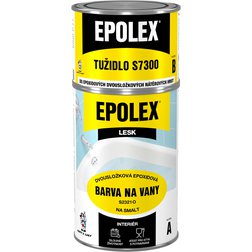 EPOLEX Farba na vane a smalt dvojzložková biela s tužidlom 0,94kg