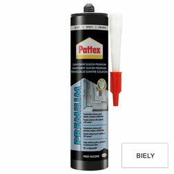 Sanitárny silikón s trojnásobnou ochranou PATTEX PREMIUM biely 310ml