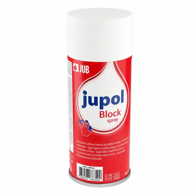 Farba na škvrny na stene Jupol Block-1