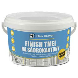 Den Braven Finish tmel na sádrokartóny 5kg, finálny vyhladzovací stierkový tmel